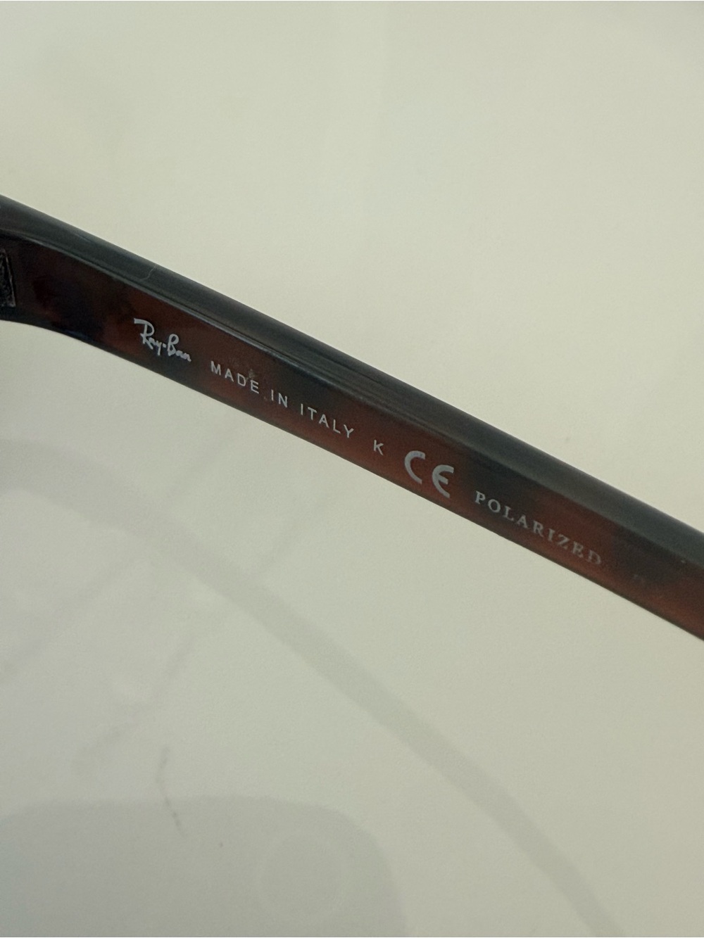 Ray-Ban RB 2027 Predator 2 Polarized Sunglasses Tortoise 628/W2 Italy w/ Case - Picture 2 of 7